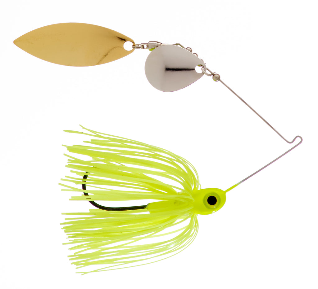 3/8 oz  Chartreuse Spinner Baits