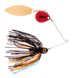 1/4 oz (Black/Brown/Amber) chipped or scratched spinner bait - Kajun Boss Outdoors