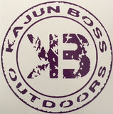 Purple decals - Kajun Boss Outdoors